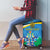 Personalized Saint Lucia Independence Day Luggage Cover Since 1979