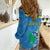 Personalized Saint Lucia Independence Day Women Casual Shirt Since 1979
