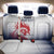 Custom France Rugby Back Car Seat Cover Summer Paris 2024 LT9 - Wonder Print Shop