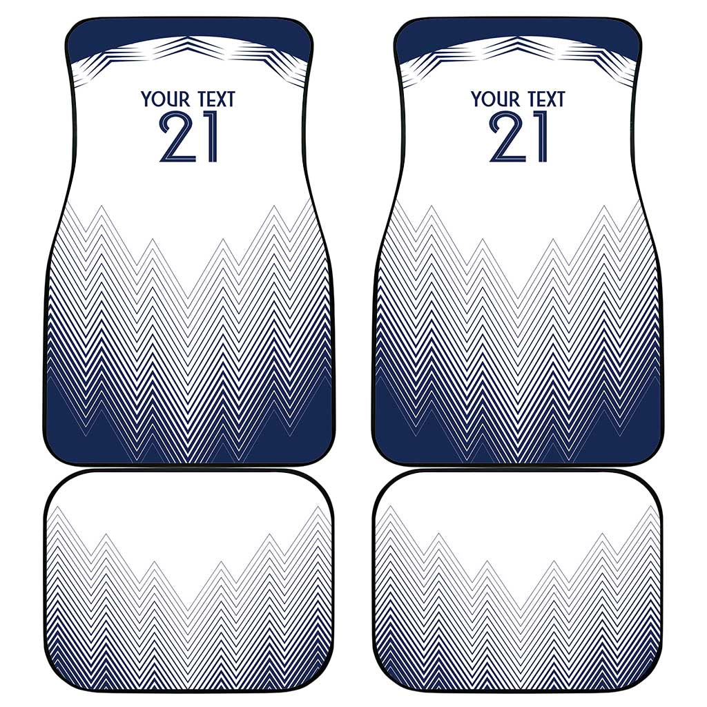 Custom France Rugby Car Mats Summer Paris 2024 LT9 - Wonder Print Shop