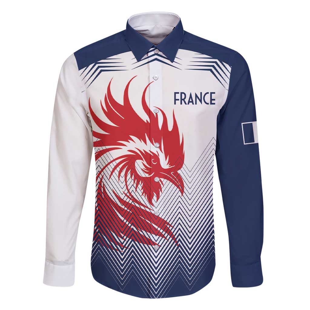 Custom France Rugby Family Matching Short Sleeve Bodycon Dress and Hawaiian Shirt Summer Paris 2024 - Wonder Print Shop