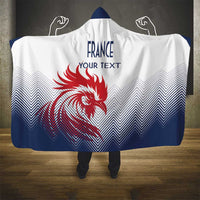 Custom France Rugby Hooded Blanket Summer Paris 2024