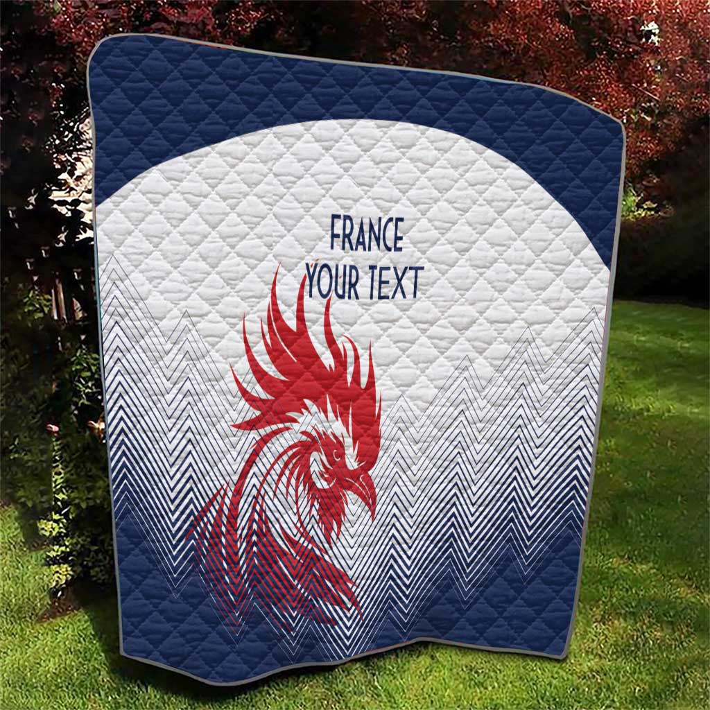 Custom France Rugby Quilt Summer Paris 2024 - Wonder Print Shop