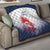 Custom France Rugby Quilt Summer Paris 2024 - Wonder Print Shop