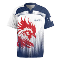 Custom France Rugby Rugby Jersey Summer Paris 2024 - Wonder Print Shop