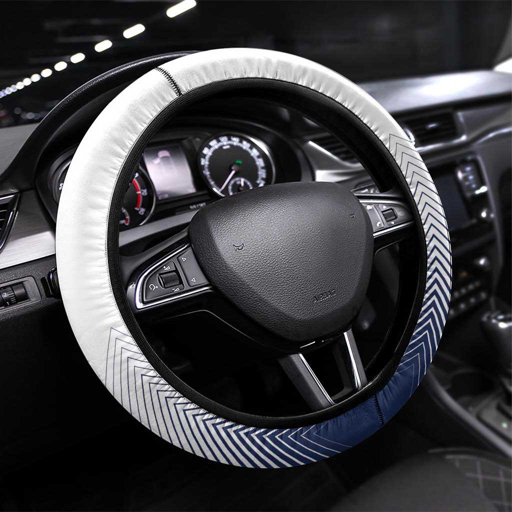 France Rugby Steering Wheel Cover Summer Paris 2024 - Wonder Print Shop