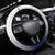 France Rugby Steering Wheel Cover Summer Paris 2024 - Wonder Print Shop