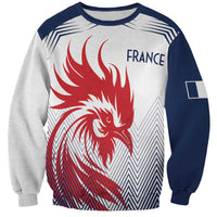 Custom France Rugby Sweatshirt Summer Paris 2024 - Wonder Print Shop