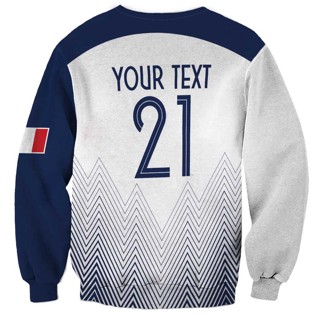 Custom France Rugby Sweatshirt Summer Paris 2024 - Wonder Print Shop