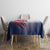 Custom France Rugby Tablecloth Summer Paris 2024 - Wonder Print Shop