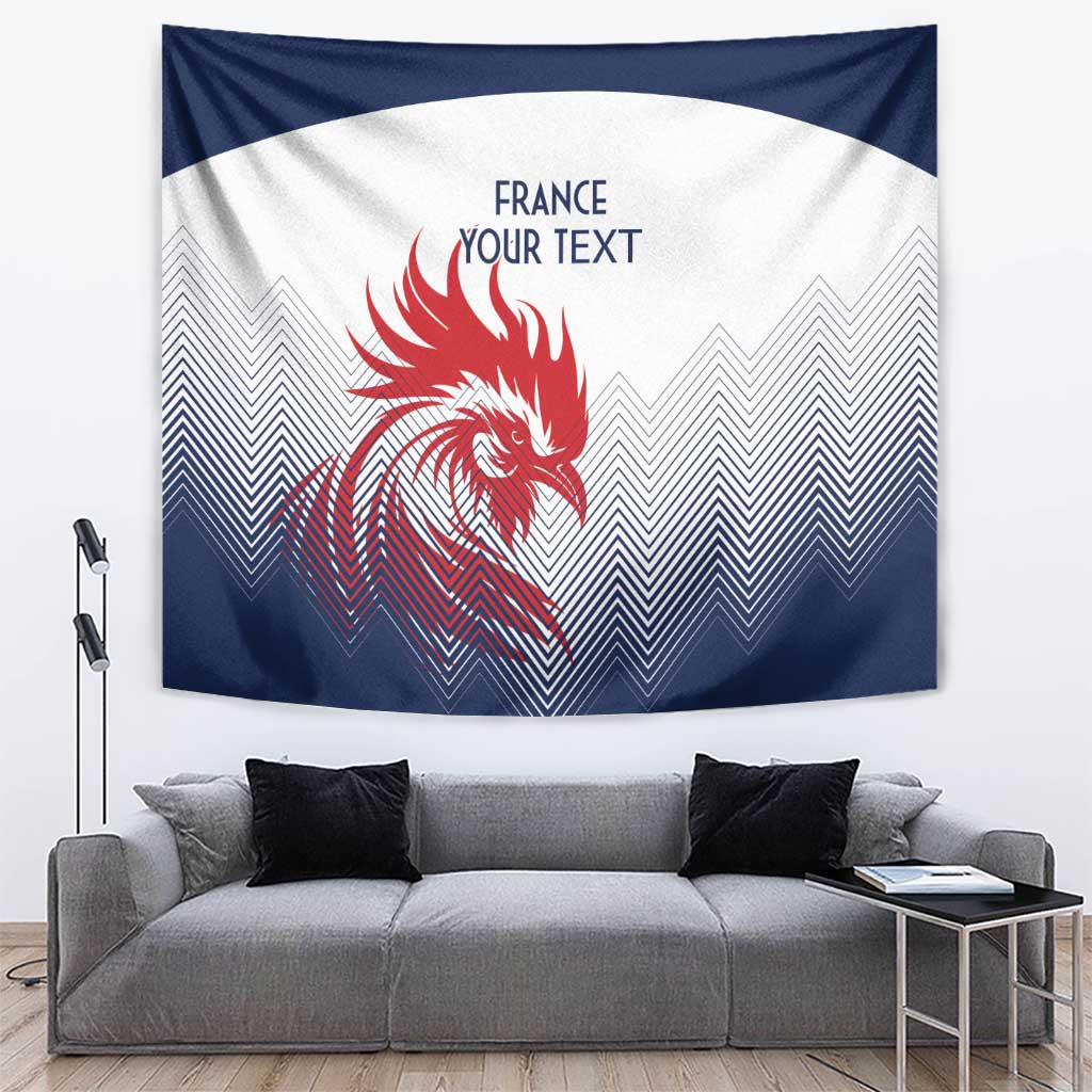 Custom France Rugby Tapestry Summer Paris 2024 - Wonder Print Shop