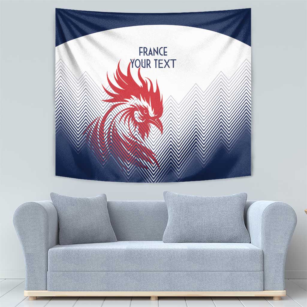 Custom France Rugby Tapestry Summer Paris 2024 - Wonder Print Shop