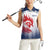Custom France Rugby Women Sleeveless Polo Shirt Summer Paris 2024 - Wonder Print Shop