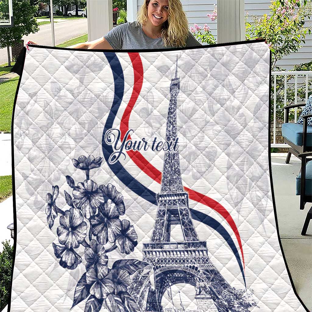 Custom France Women Rugby Quilt Summer Flowers 2024 - Wonder Print Shop