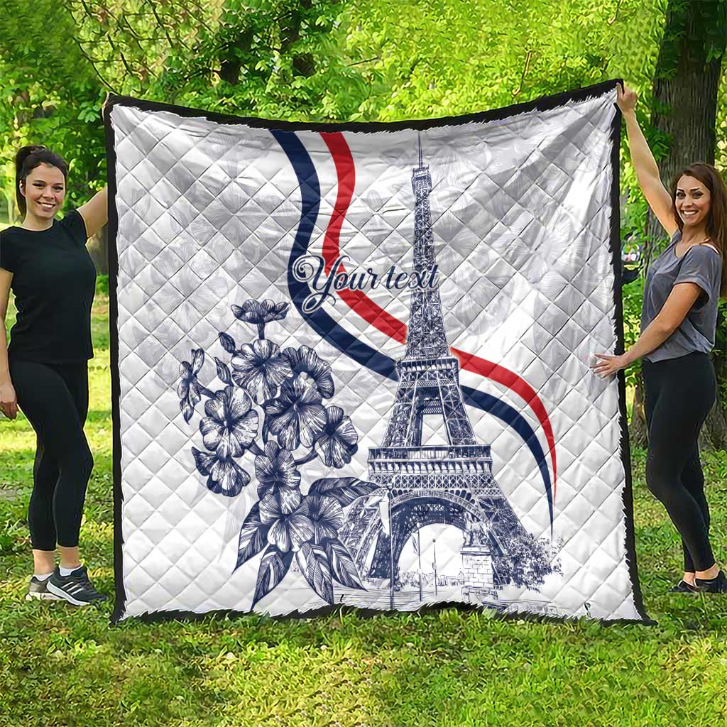 Custom France Women Rugby Quilt Summer Flowers 2024 - Wonder Print Shop