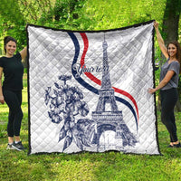 Custom France Women Rugby Quilt Summer Flowers 2024 - Wonder Print Shop