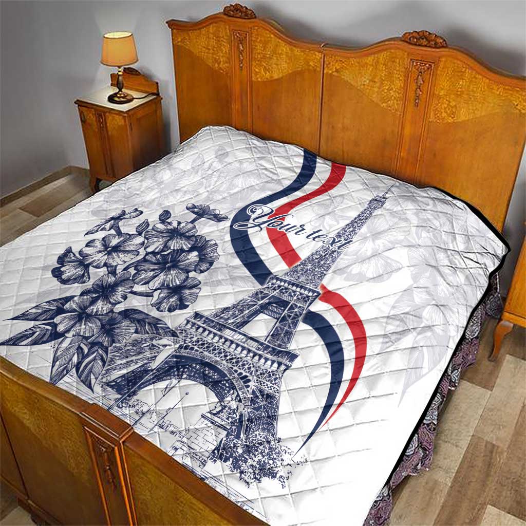 Custom France Women Rugby Quilt Summer Flowers 2024 - Wonder Print Shop