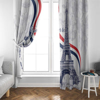 Custom France Women Rugby Window Curtain Summer Flowers 2024 - Wonder Print Shop