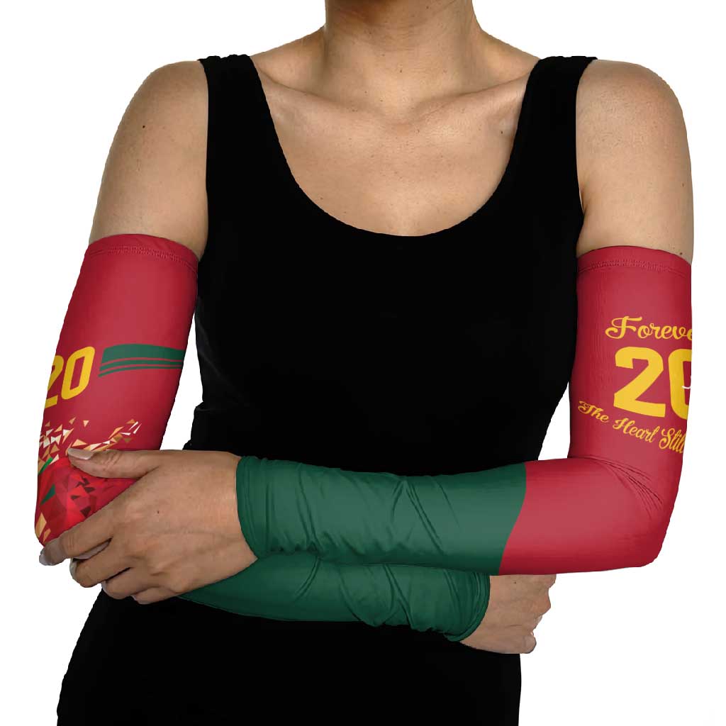 Portuguese Footballer Memorial Arm Sleeves Forever 20 The Heart Still Beats - Wonder Print Shop