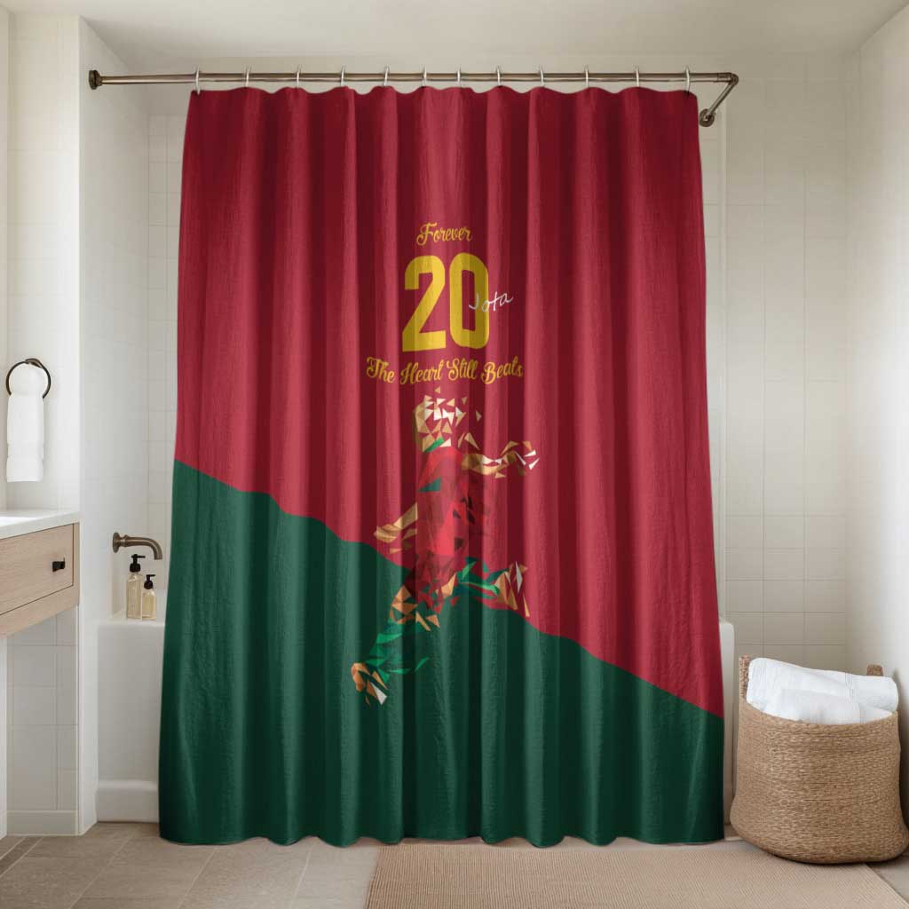 Portuguese Footballer Memorial Bathroom Set Forever 20 The Heart Still Beats - Wonder Print Shop