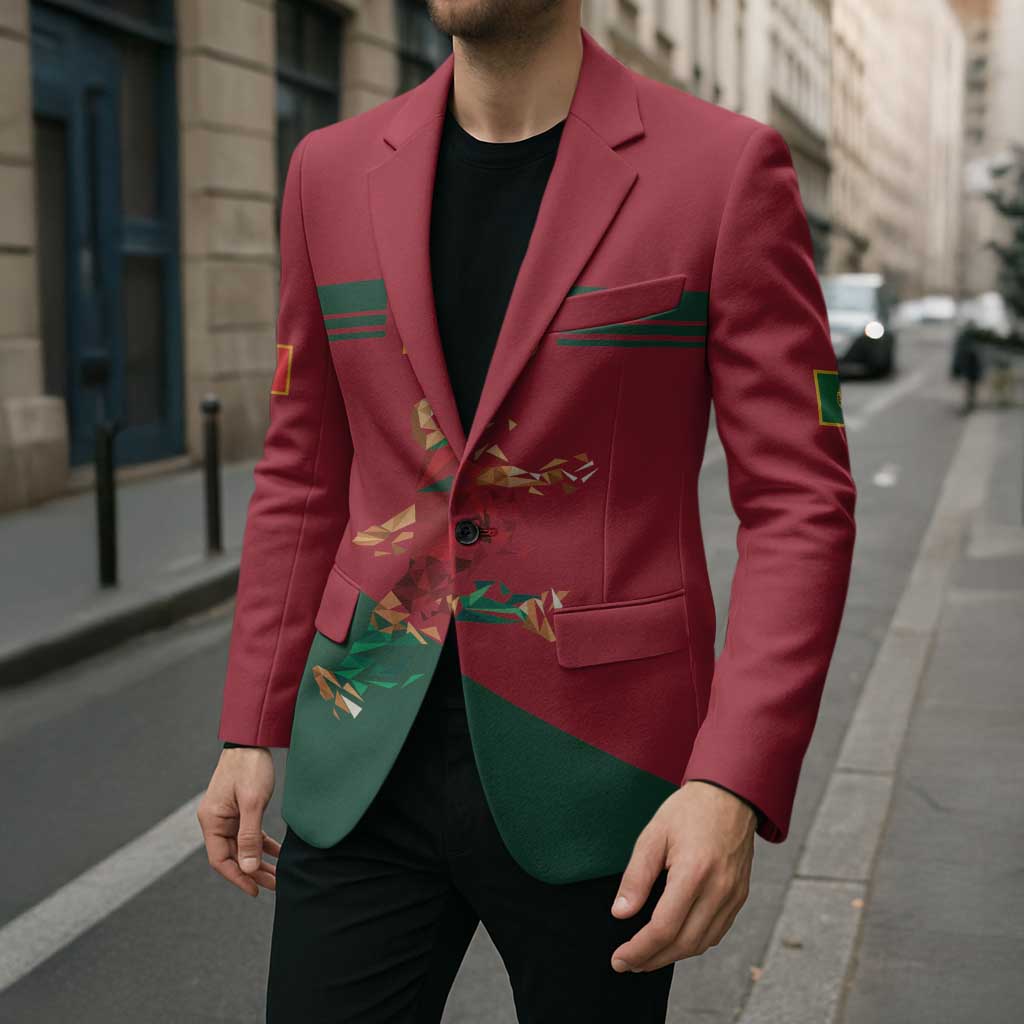 Portuguese Footballer Memorial Blazer Forever 20 The Heart Still Beats - Wonder Print Shop