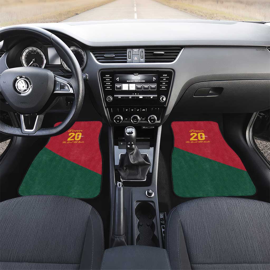 Portuguese Footballer Memorial Car Mats Forever 20 The Heart Still Beats - Wonder Print Shop