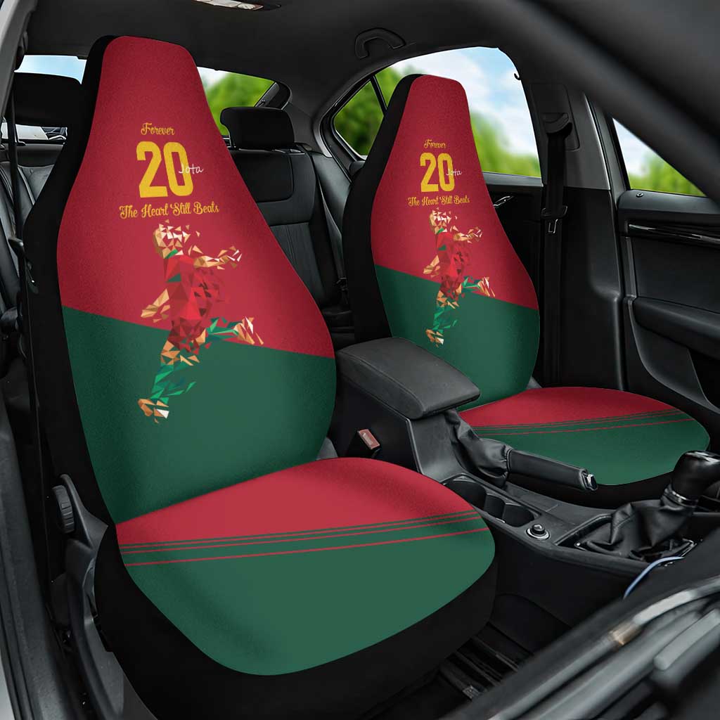 Portuguese Footballer Memorial Car Seat Cover Forever 20 The Heart Still Beats - Wonder Print Shop