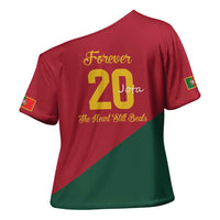 Portuguese Footballer Memorial Cross Shoulder Shirt Forever 20 The Heart Still Beats - Wonder Print Shop