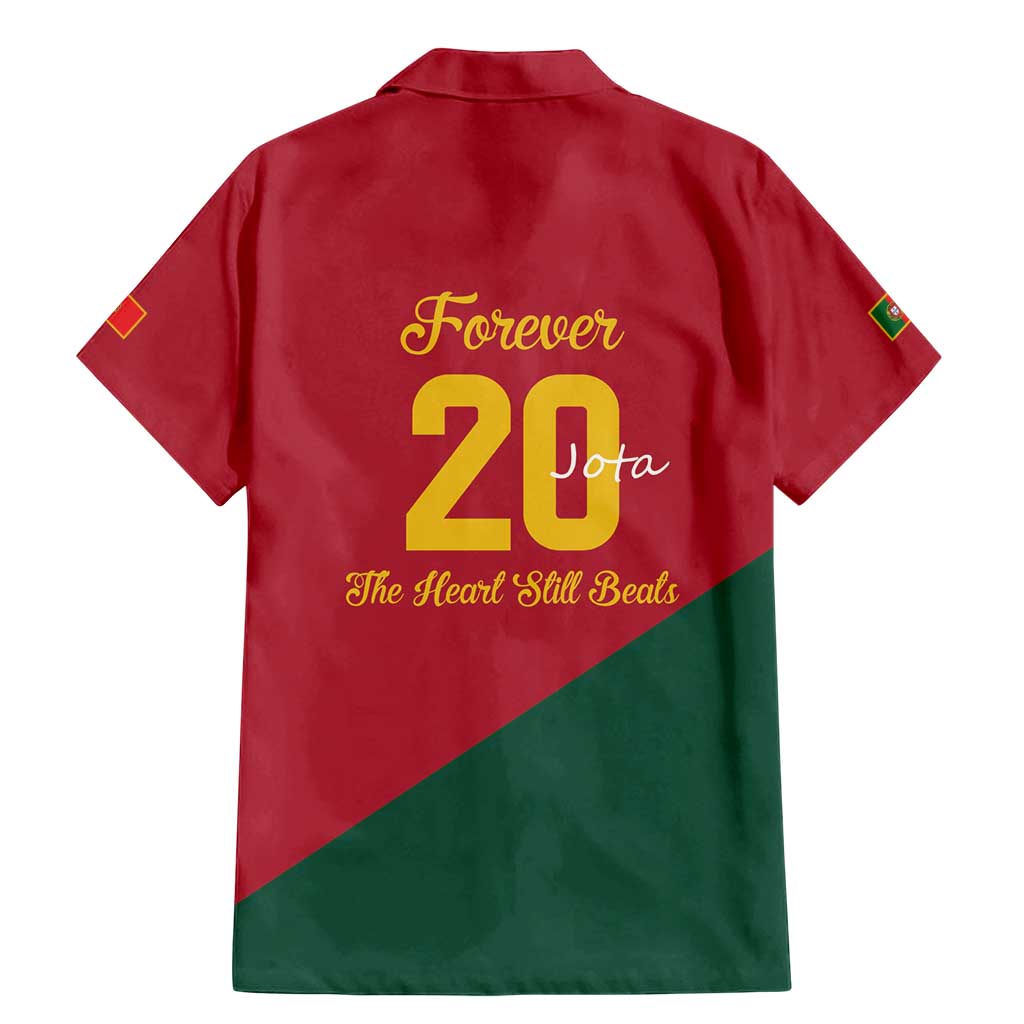 Portuguese Footballer Memorial Family Matching Mermaid Dress and Hawaiian Shirt Forever 20 The Heart Still Beats - Wonder Print Shop