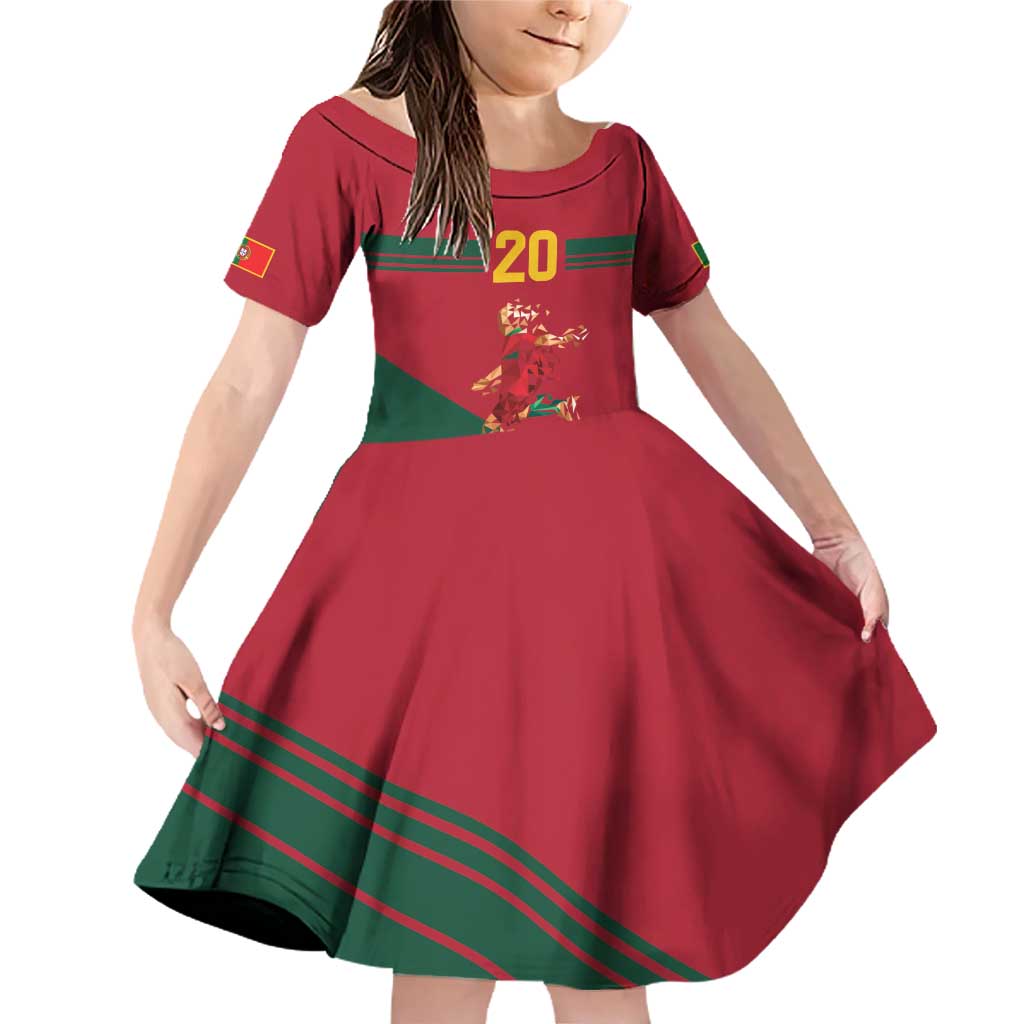 Portuguese Footballer Memorial Family Matching Off Shoulder Short Dress and Hawaiian Shirt Forever 20 The Heart Still Beats - Wonder Print Shop