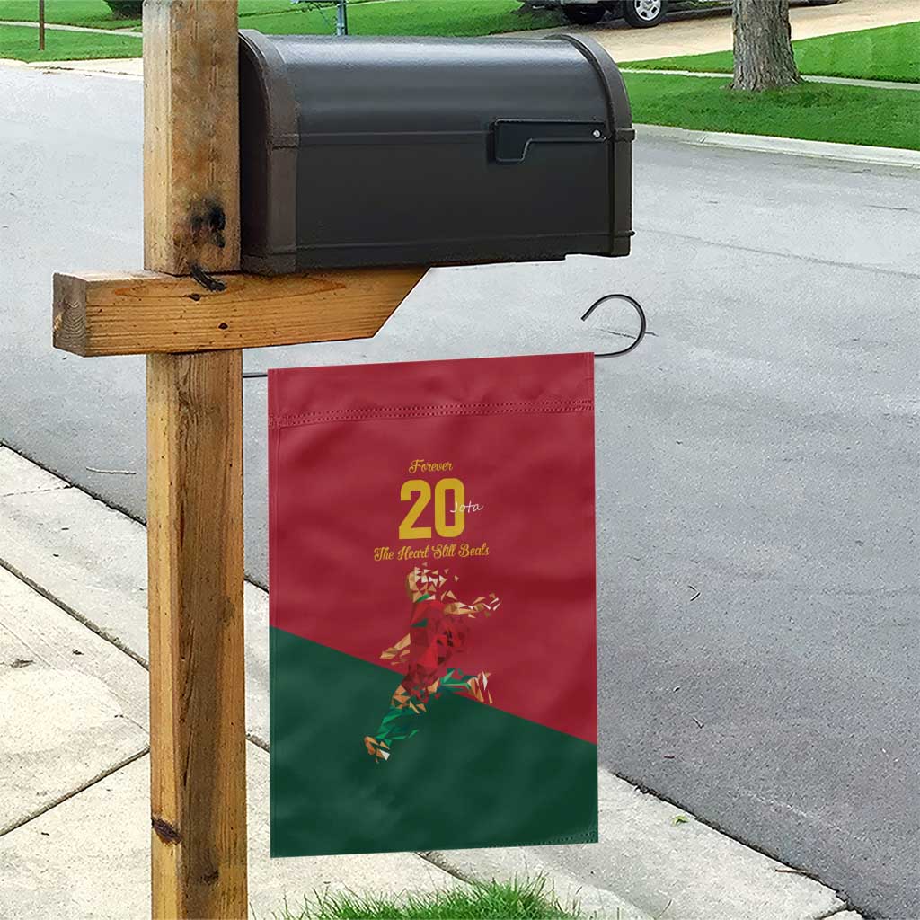 Portuguese Footballer Memorial Garden Flag Forever 20 The Heart Still Beats - Wonder Print Shop