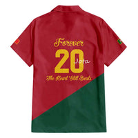 Portuguese Footballer Memorial Hawaiian Shirt Forever 20 The Heart Still Beats - Wonder Print Shop