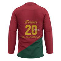 Portuguese Footballer Memorial Hockey Jersey Forever 20 The Heart Still Beats - Wonder Print Shop