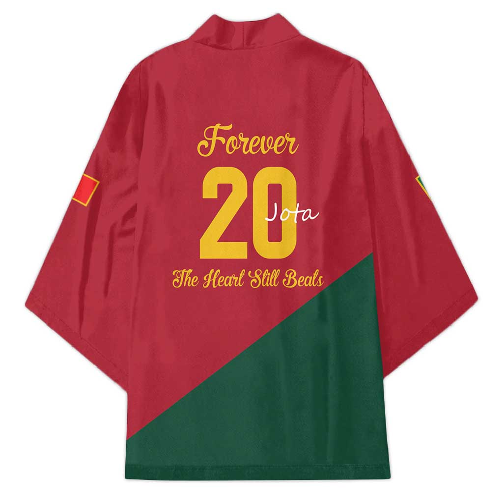 Portuguese Footballer Memorial Kimono Forever 20 The Heart Still Beats - Wonder Print Shop