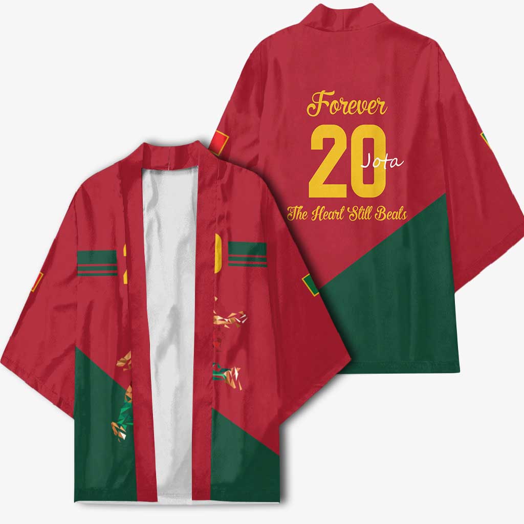 Portuguese Footballer Memorial Kimono Forever 20 The Heart Still Beats - Wonder Print Shop