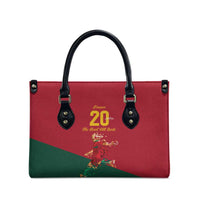 Portuguese Footballer Memorial Leather Bag Forever 20 The Heart Still Beats - Wonder Print Shop