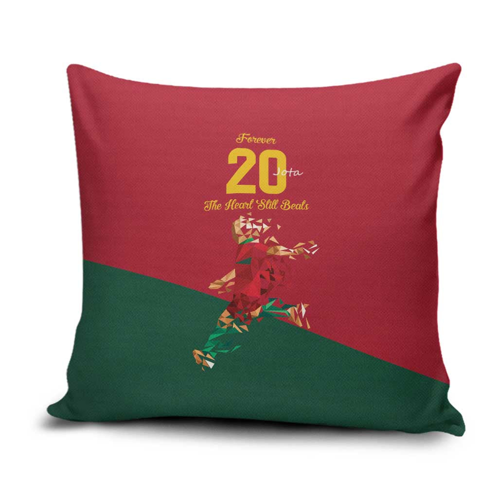 Portuguese Footballer Memorial Pillow Cover Forever 20 The Heart Still Beats - Wonder Print Shop