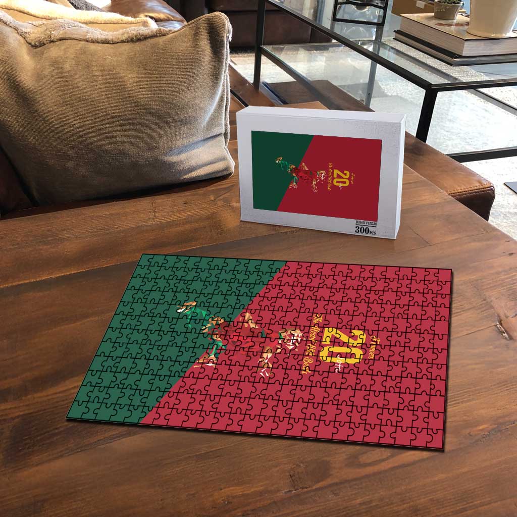 Portuguese Footballer Memorial Puzzle Forever 20 The Heart Still Beats - Wonder Print Shop