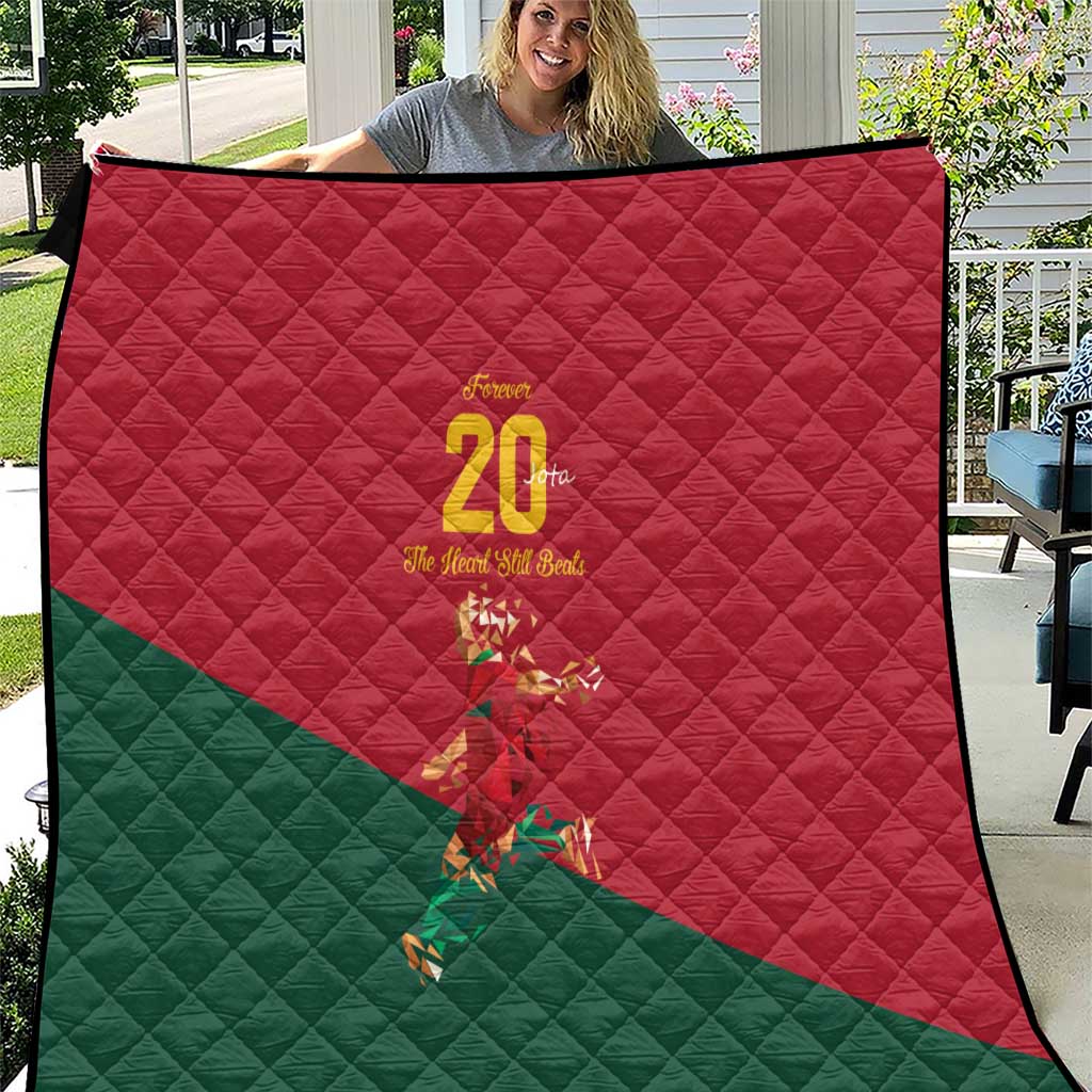 Portuguese Footballer Memorial Quilt Forever 20 The Heart Still Beats - Wonder Print Shop