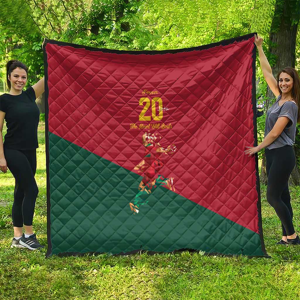 Portuguese Footballer Memorial Quilt Forever 20 The Heart Still Beats - Wonder Print Shop