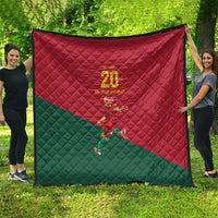 Portuguese Footballer Memorial Quilt Forever 20 The Heart Still Beats - Wonder Print Shop