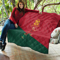 Portuguese Footballer Memorial Quilt Forever 20 The Heart Still Beats - Wonder Print Shop
