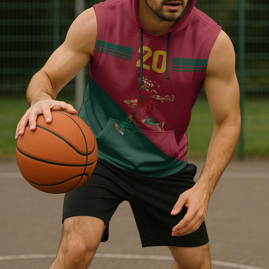 Portuguese Footballer Memorial Sleeveless Hoodie Forever 20 The Heart Still Beats - Wonder Print Shop