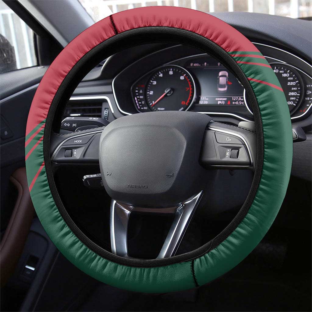 Portuguese Footballer Memorial Steering Wheel Cover Forever 20 The Heart Still Beats - Wonder Print Shop