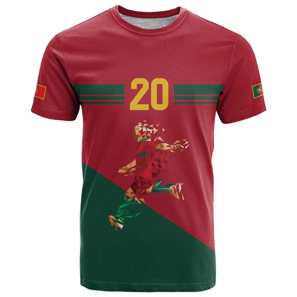 Portuguese Footballer Memorial T Shirt Forever 20 The Heart Still Beats - Wonder Print Shop