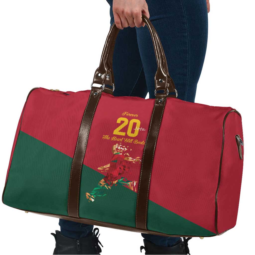 Portuguese Footballer Memorial Travel Bag Forever 20 The Heart Still Beats - Wonder Print Shop