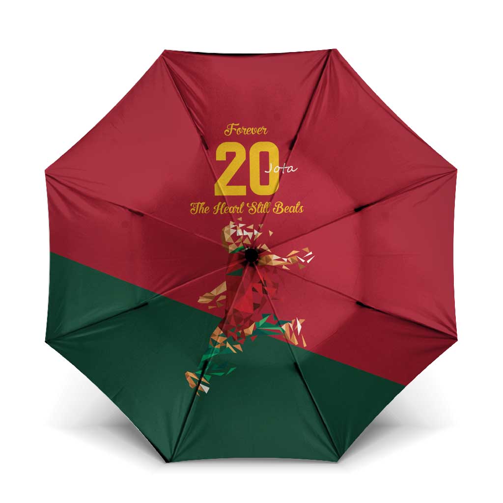 Portuguese Footballer Memorial Umbrella Forever 20 The Heart Still Beats - Wonder Print Shop