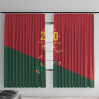 Portuguese Footballer Memorial Window Curtain Forever 20 The Heart Still Beats - Wonder Print Shop