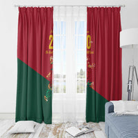 Portuguese Footballer Memorial Window Curtain Forever 20 The Heart Still Beats - Wonder Print Shop