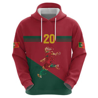 Portuguese Footballer Memorial Zip Hoodie Forever 20 The Heart Still Beats - Wonder Print Shop